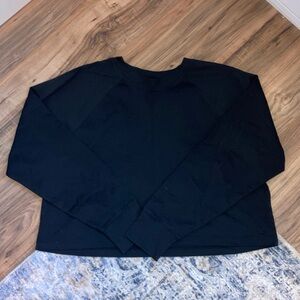 🆕 NWOT - Abercrombie - YPB - Women's Black Long-Sleeve Workout Top